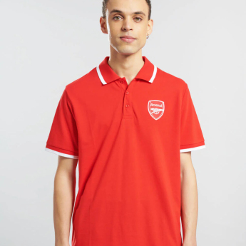 FC Arsenal polokošeľa Logo Tipped red