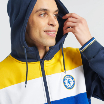 FC Chelsea pánska mikina s kapucňou Full Zip colour