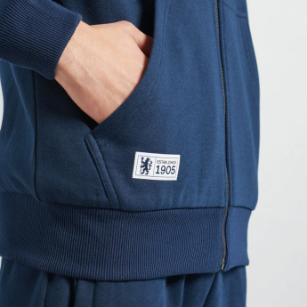 FC Chelsea pánska mikina s kapucňou Full Zip navy