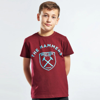 West Ham United detské tričko Graphic claret