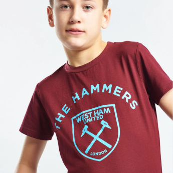 West Ham United detské tričko Graphic claret
