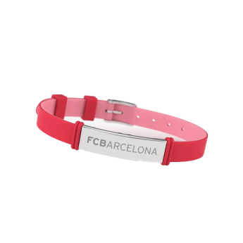 FC Barcelona silikónový náramok fashion coral