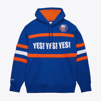 New York Islanders pánska mikina s kapucňou Head Coach Hoodie Current Logo
