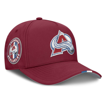 Colorado Avalanche detská čiapka baseballová šiltovka 2025 Draft Authentic Pro Structured Adjustable Meshback