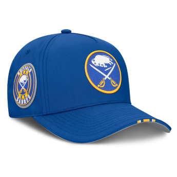 Buffalo Sabres čiapka baseballová šiltovka 2025 Draft Authentic Pro Structured Adjustable Meshback