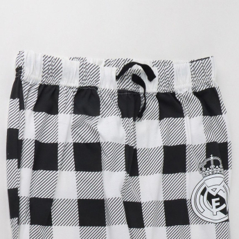 Real Madrid pánske pyžamo Long white