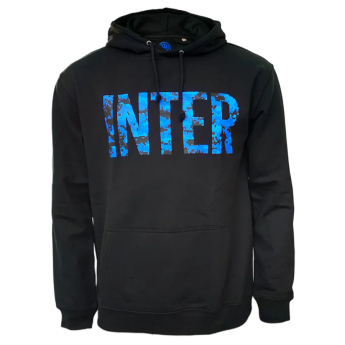 Inter Milano pánska mikina s kapucňou Back crest