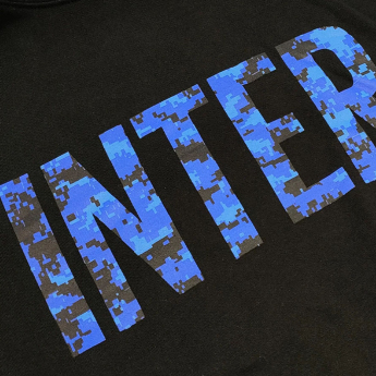 Inter Milano pánska mikina s kapucňou Back crest
