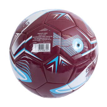West Ham United fotbalová mini lopta Turbine - size 1