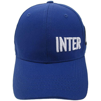 Inter Milano čiapka baseballová šiltovka text blue