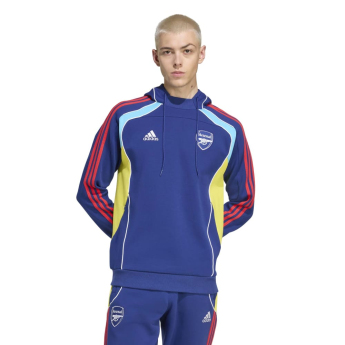 FC Arsenal pánska mikina s kapucňou Urban Purist blue