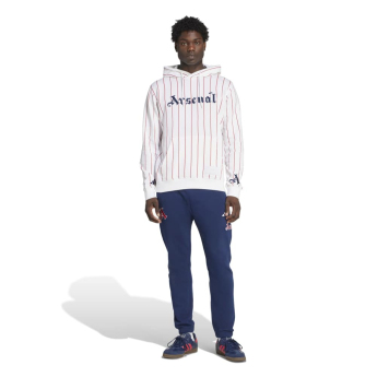 FC Arsenal pánska mikina s kapucňou US Pack white