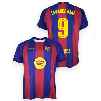 FC Barcelona futbalový dres replica 25/26 Home Lewandowski
