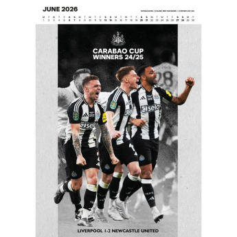 Newcastle United kalendár Deluxe 2026