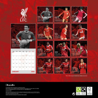 FC Liverpool kalendár Musical Gift Box 2026