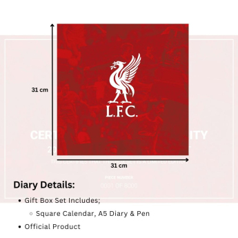 FC Liverpool kalendár Musical Gift Box 2026