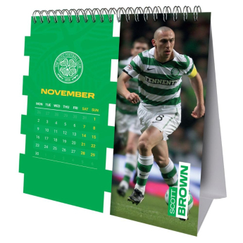 FC Celtic stolový kalendár 2026