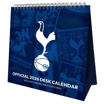 Tottenham stolový kalendár 2026