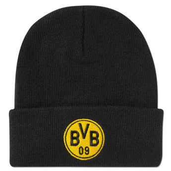Borussia Dortmund detská zimná čiapka Logo black