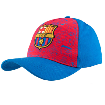 FC Barcelona detská čiapka baseballová šiltovka graphic patterned