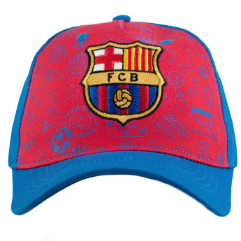FC Barcelona detská čiapka baseballová šiltovka graphic patterned