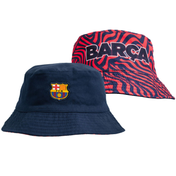 FC Barcelona klobúk reversible navy and red