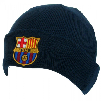 FC Barcelona zimná čiapka Navy Cuff