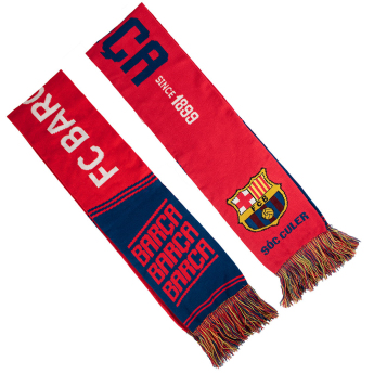 FC Barcelona zimný šál Barca