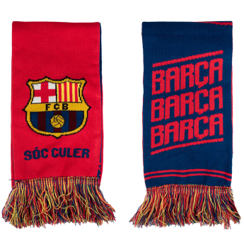 FC Barcelona zimný šál Barca