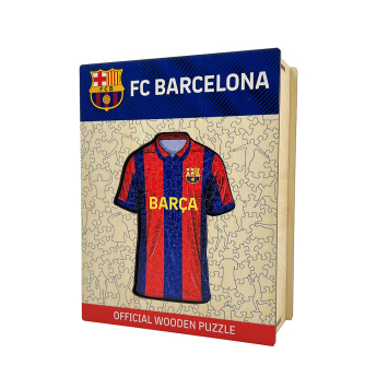 FC Barcelona drevené puzzle Jersey 150 pcs
