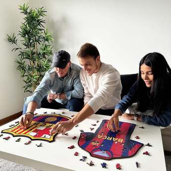 FC Barcelona drevené puzzle Jersey 150 pcs
