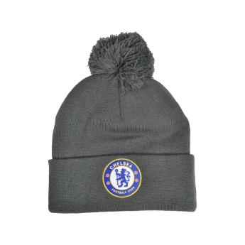 FC Chelsea zimná čiapka Bobble grey