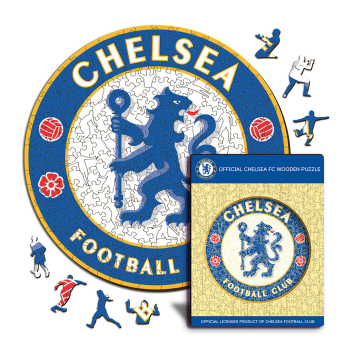 FC Chelsea drevené puzzle Crest 500 pcs