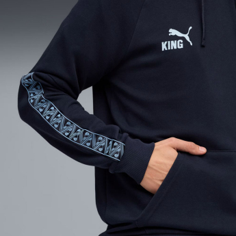 Manchester City pánska mikina s kapucňou King navy