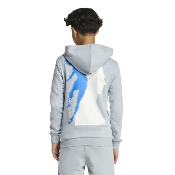 Jude Bellingham detská mikina s kapucňou Light grey