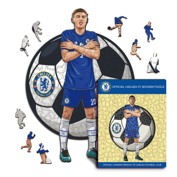 FC Chelsea drevené puzzle Cole Palmer 500 pcs