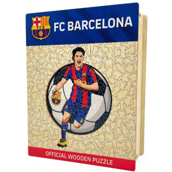 FC Barcelona drevené puzzle Gavi 150 pcs