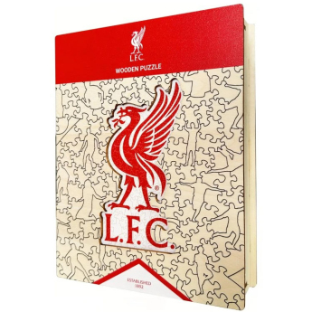 FC Liverpool drevené puzzle Liver Bird 150 pcs