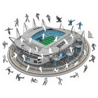 Manchester City drevené puzzle Etihad Stadium 500 pcs