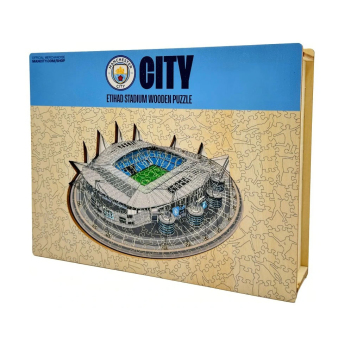 Manchester City drevené puzzle Etihad Stadium 500 pcs