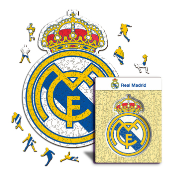 Real Madrid drevené puzzle Crest 500 pcs