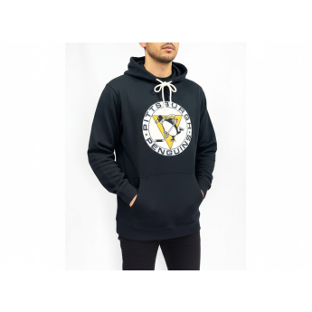 Pittsburgh Penguins pánska mikina s kapucňou Thermal Lightweight Hoodie Vintage Logo
