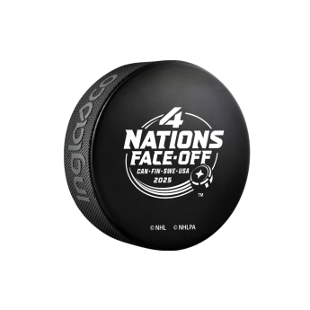 Hokejové reprezentácie puk 4 Nations Face-Off All Nations Souvenir Collectors