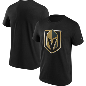 Vegas Golden Knights pánske tričko Primary Logo Graphic black