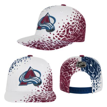 Colorado Avalanche detská čiapka flat šiltovka New Edge Flatbrim Snapback