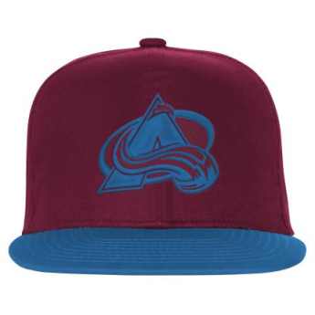 Colorado Avalanche detská čiapka flat šiltovka Essentials Flatbrim Snapback