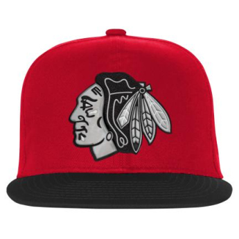 Chicago Blackhawks detská čiapka flat šiltovka Essentials Flatbrim Snapback
