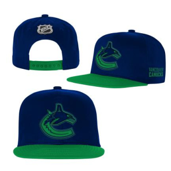 Vancouver Canucks detská čiapka flat šiltovka Essentials Flatbrim Snapback