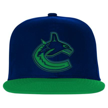Vancouver Canucks detská čiapka flat šiltovka Essentials Flatbrim Snapback