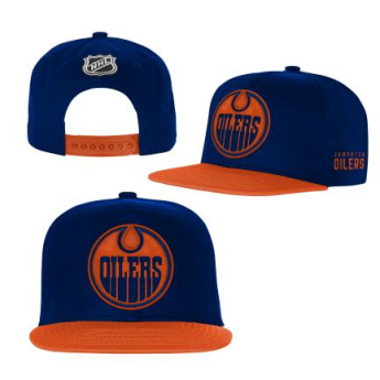 Edmonton Oilers detská čiapka flat šiltovka Essentials Flatbrim Snapback